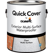 Olympic Quick Cover 1 Gallon Clear Exterior Multi-Surface Sealer
