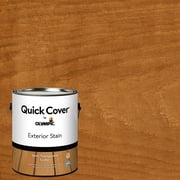 Olympic Quick Cover Interior/Exterior Wood Stain, Cedar, 1 Gallon