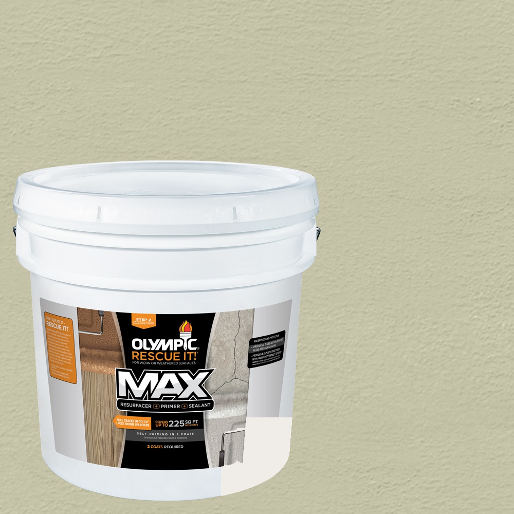 Olympic Rescue It Solid Exterior Deck Resurfacer and Primer with