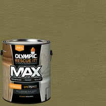 Olympic Rescue It Solid Exterior Deck Resurfacer and Primer with Sealant Sage, 1 Gallon