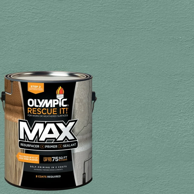 Olympic Rescue It Solid Exterior Deck Resurfacer and Primer with
