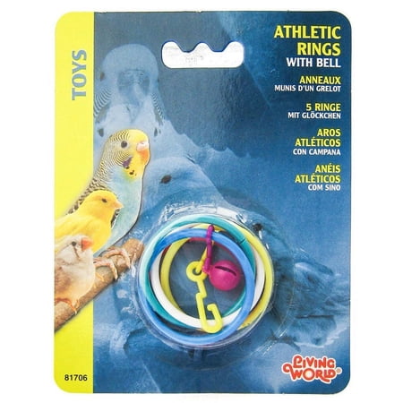 Living World Athletic Rings with Bell Bird Toy - DS