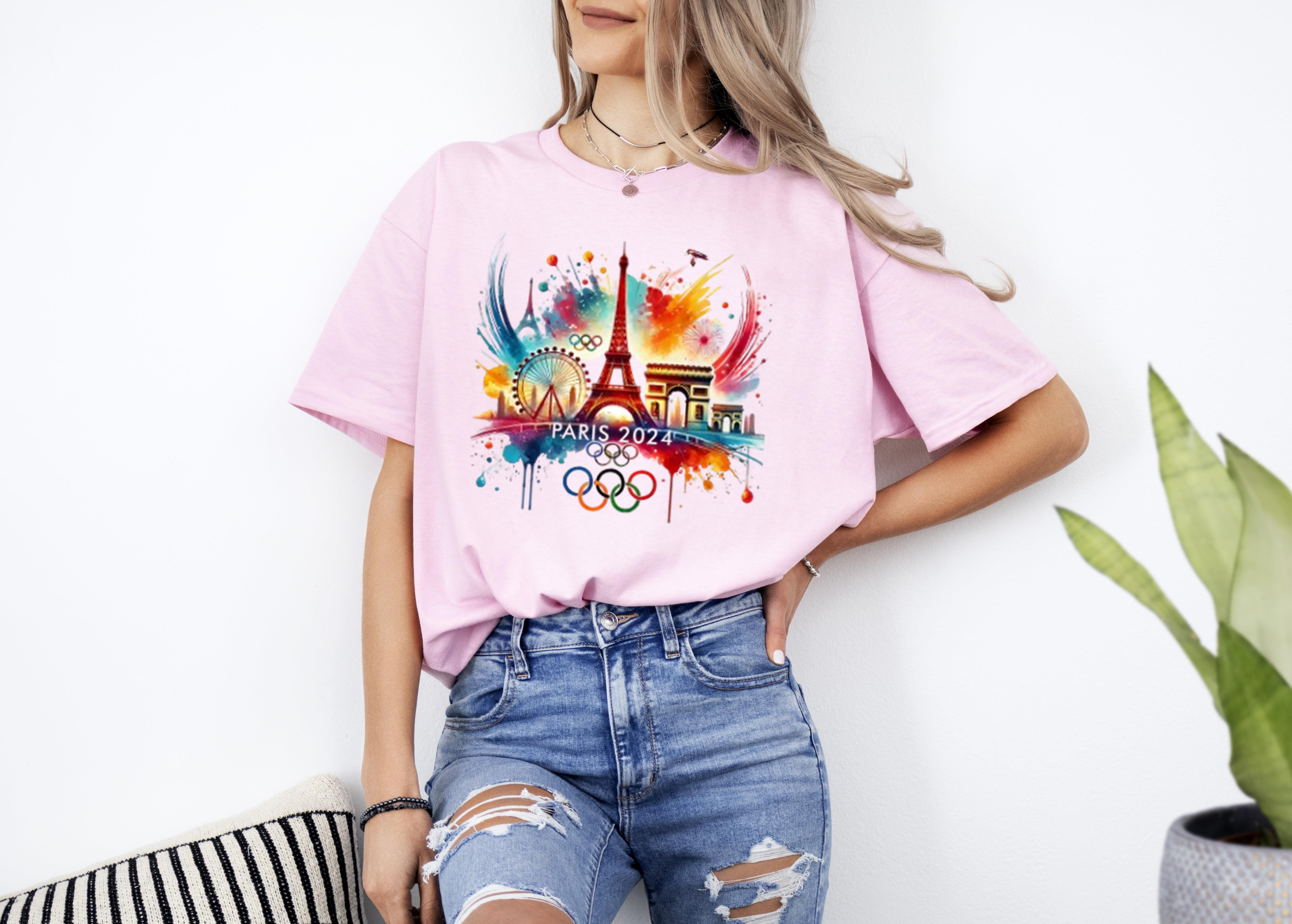 Olympic Summer Games Paris 2024 ShortSleeve Unisex TShirt