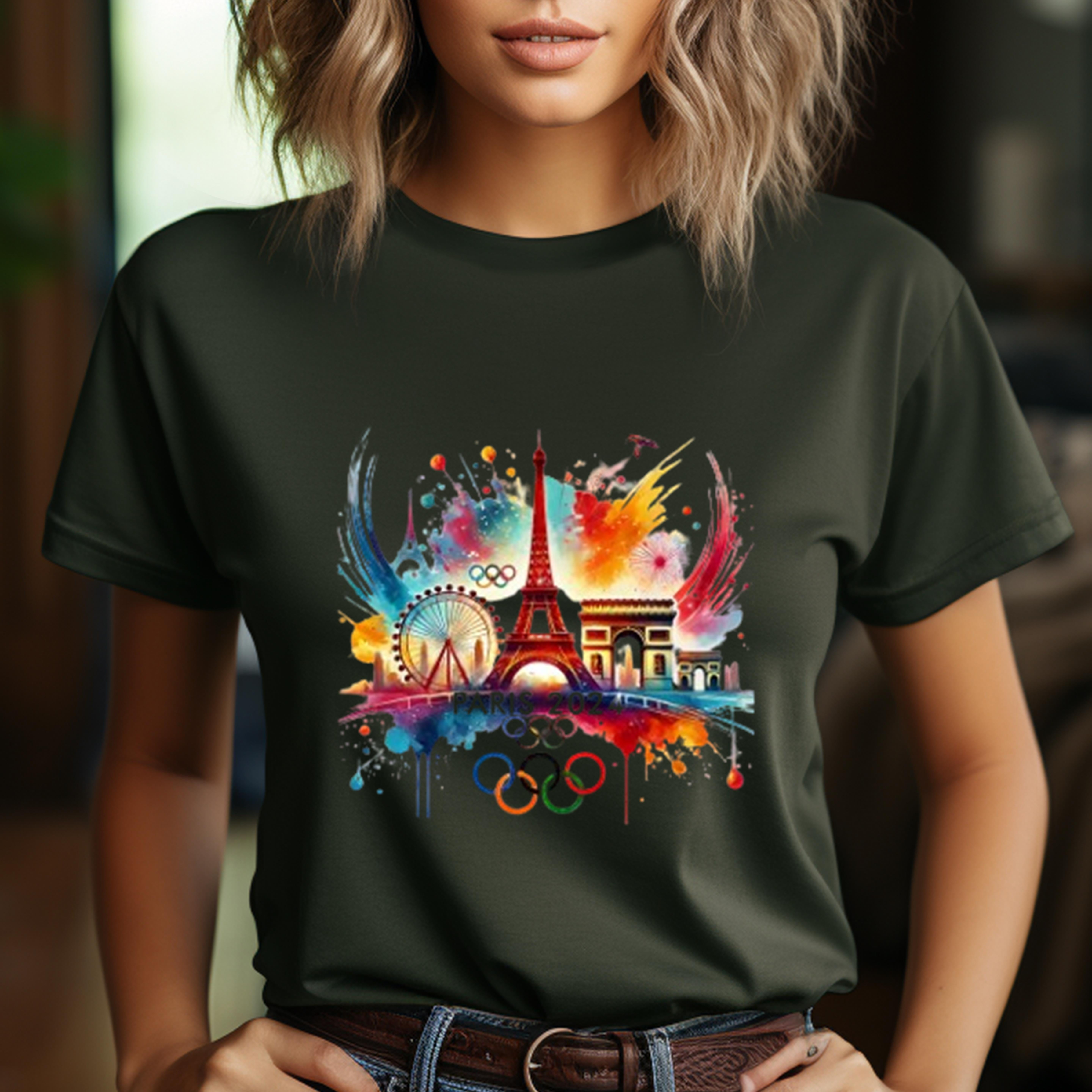 Olympic Summer Games Paris 2024 ShortSleeve Unisex TShirt