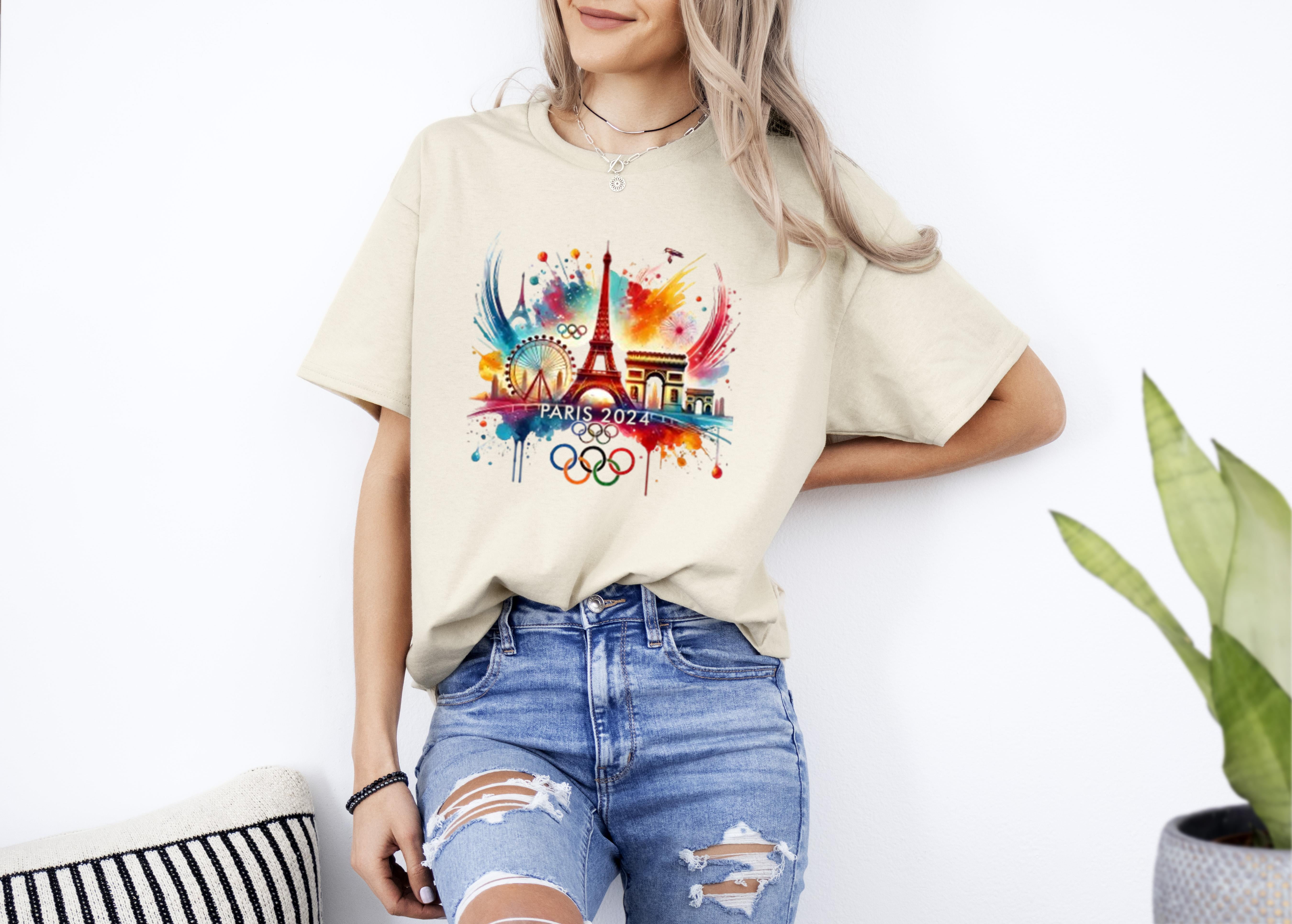 Olympic Summer Games Paris 2024 ShortSleeve Unisex TShirt