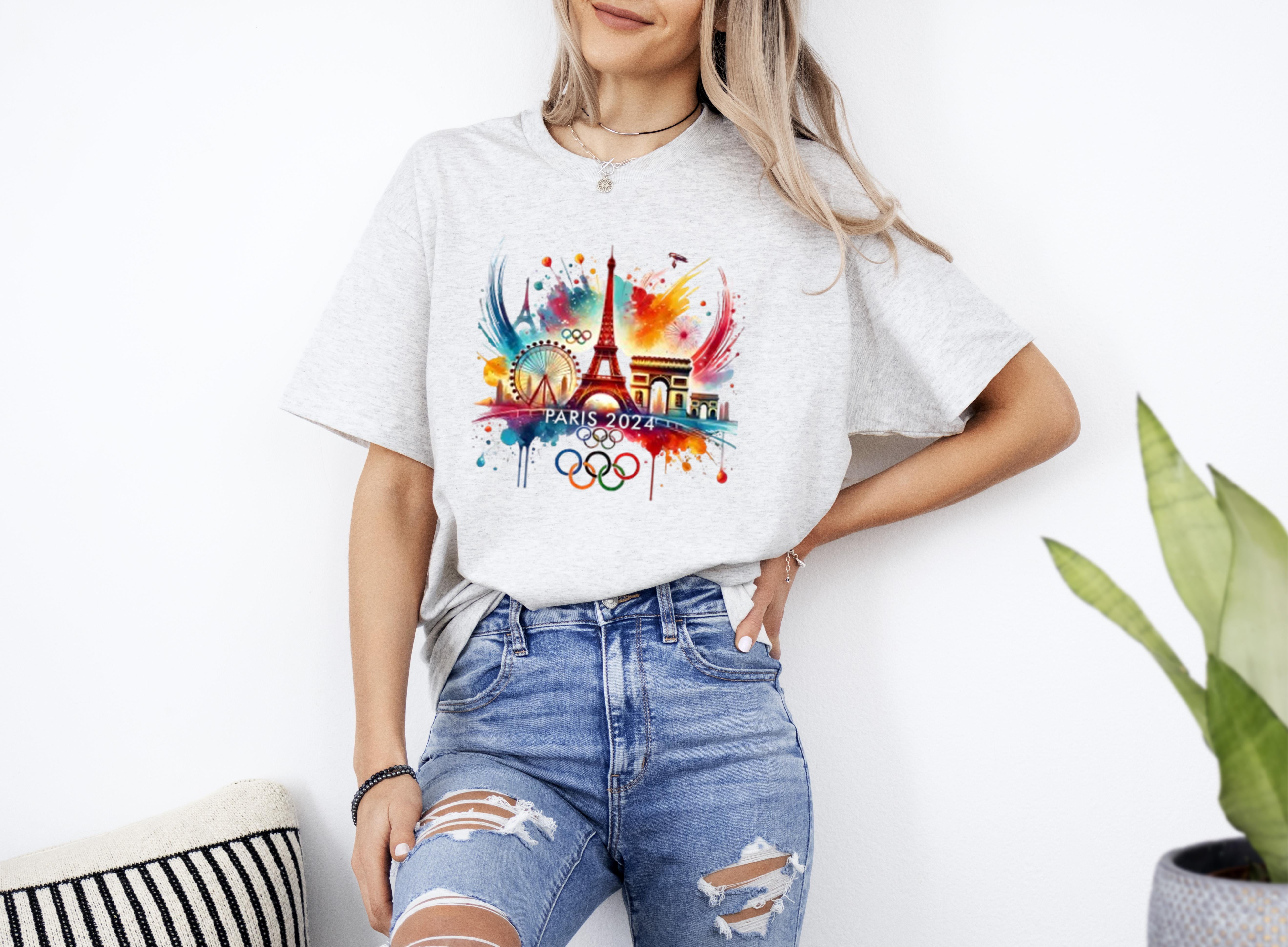Olympic Summer Games Paris 2024 ShortSleeve Unisex TShirt