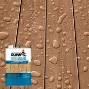 Olympic WaterGuard 1 Gallon Acorn Brown Transparent Wood Stain and Sealer