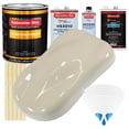 thumbnail image 1 of Olympic White Gallon Premium URETHANE BASECOAT CLEARCOAT Car Auto Paint SLOW Kit, 1 of 6