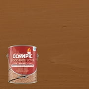 Olympic 1 Gallon Cedar Solid Exterior Wood Stain Plus Sealer in One
