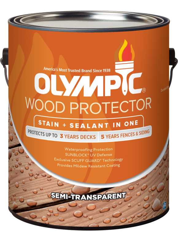 Olympic Exterior Stains in Olympic Paint