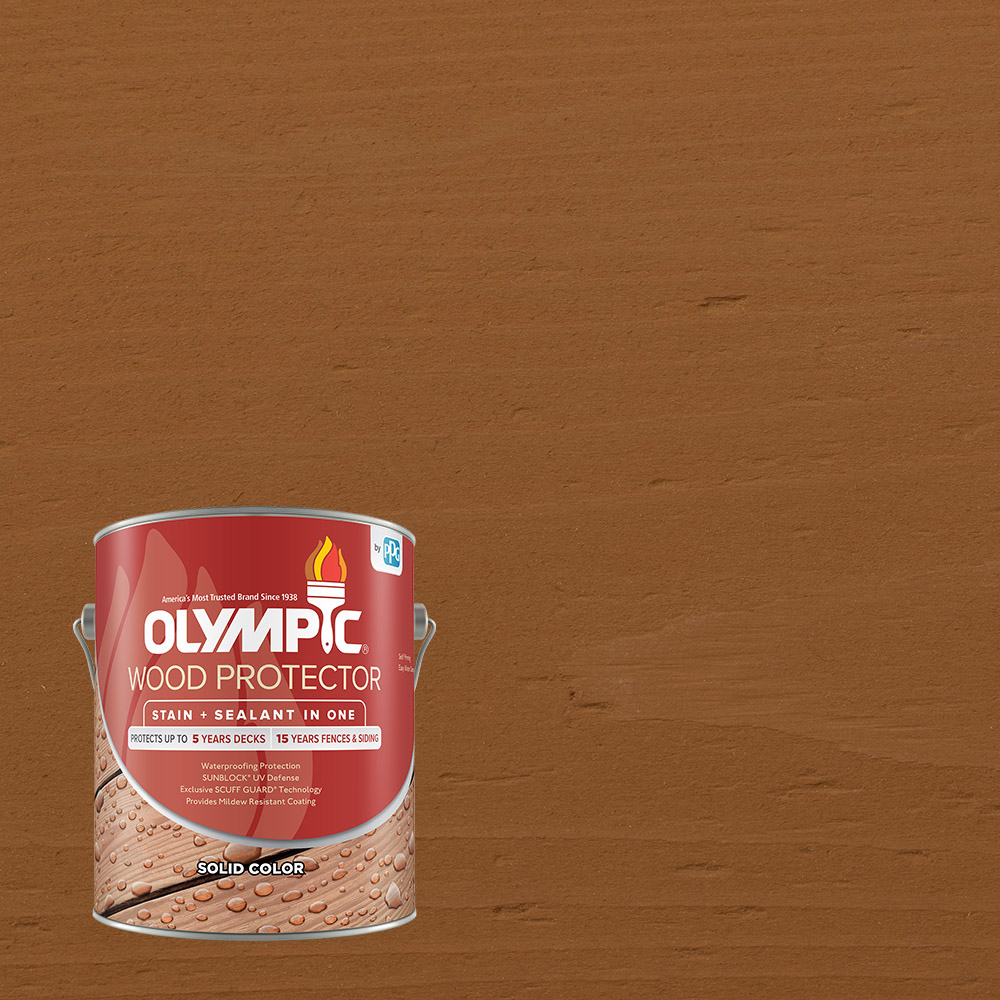 Glidden Barn & Fence Wood Finish, Red, 1 gal