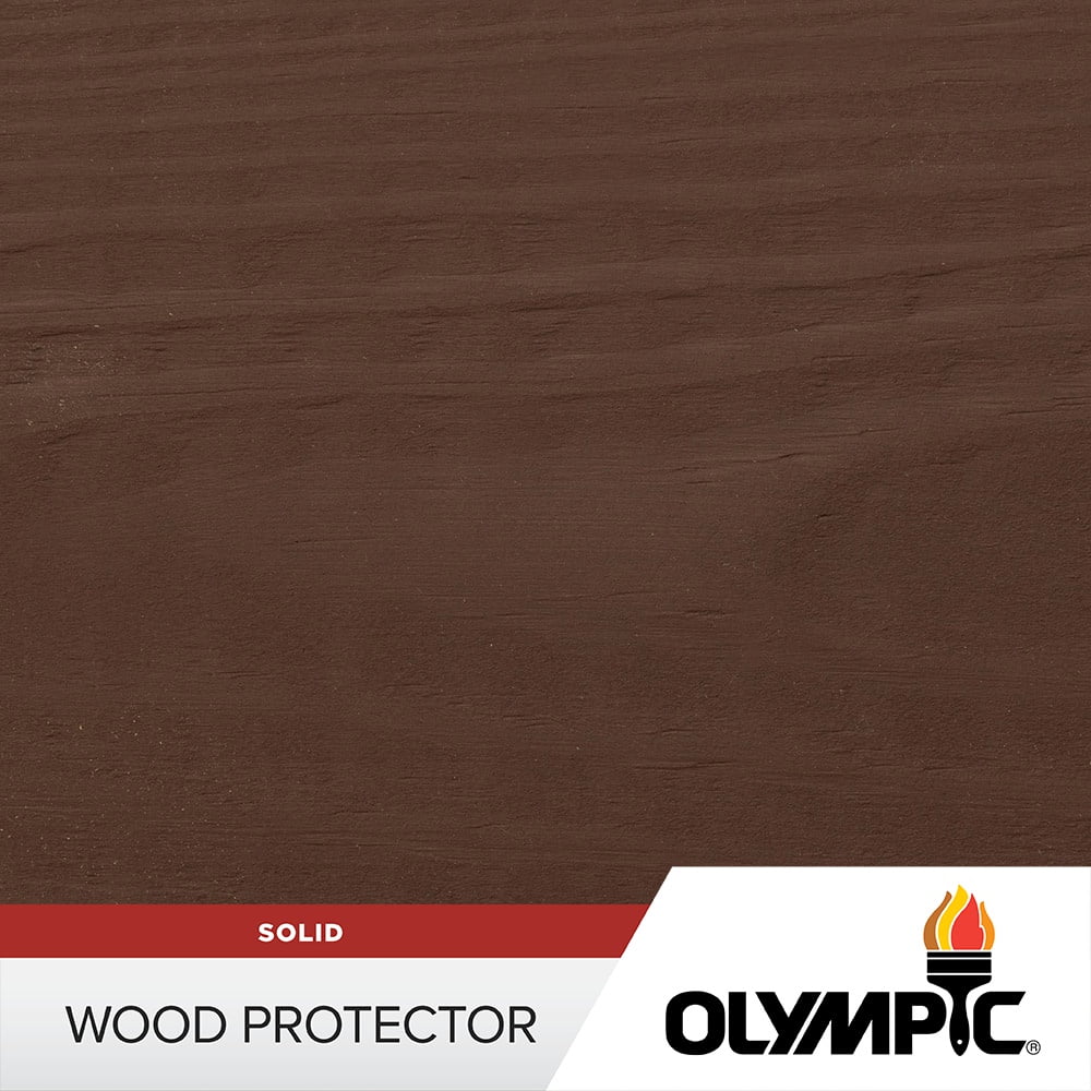 Olympic Wood Protector Exterior Stain Plus Sealant in One, Solid