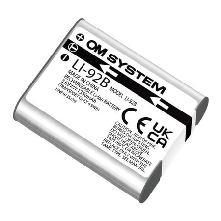Olympus - Rechargeable 3.6v 1350mAh 4.9Whr Li-ion Battery