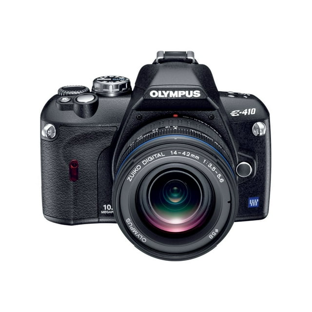 Olympus EVOLT E-410 10 Megapixel Digital SLR Camera with Lens, 0.55", 1.65" (Lens 1), 1.57", 5.91" (Lens 2)
