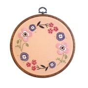 Olympus Garden Party French Embroidery Kit Botanical Wreath Floral Anemone GP-K15