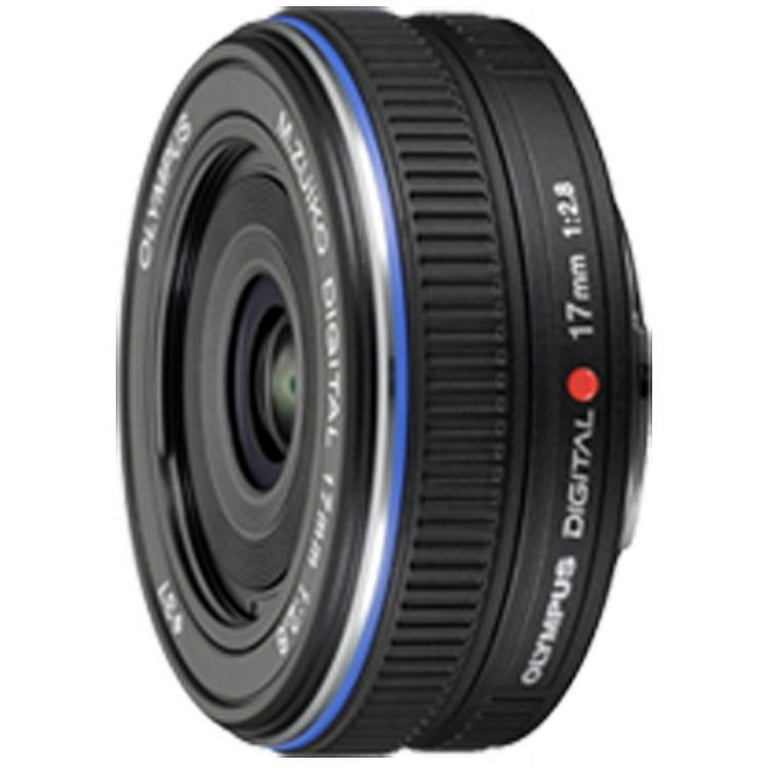 Olympus M.Zuiko 17mm f2.8 MicroFourThirds Wide-angle Pancake Lens (Black)  261564