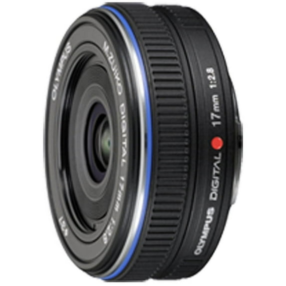 Olympus M.Zuiko 17mm f2.8 MicroFourThirds Wide-angle Pancake Lens (Black) 261564