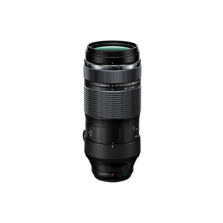 Olympus - M.ZUIKO DIGITAL 100-400 mm f/5-22 Telephoto Macro Zoom Lens - Black