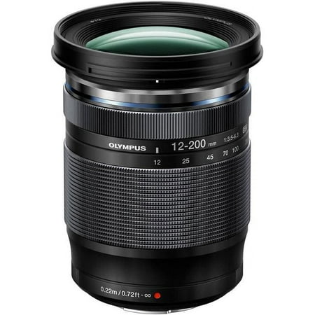 Olympus - M.Zuiko 12-200mm f/3.5-6.3 Zoom Lens for PEN-F - Black