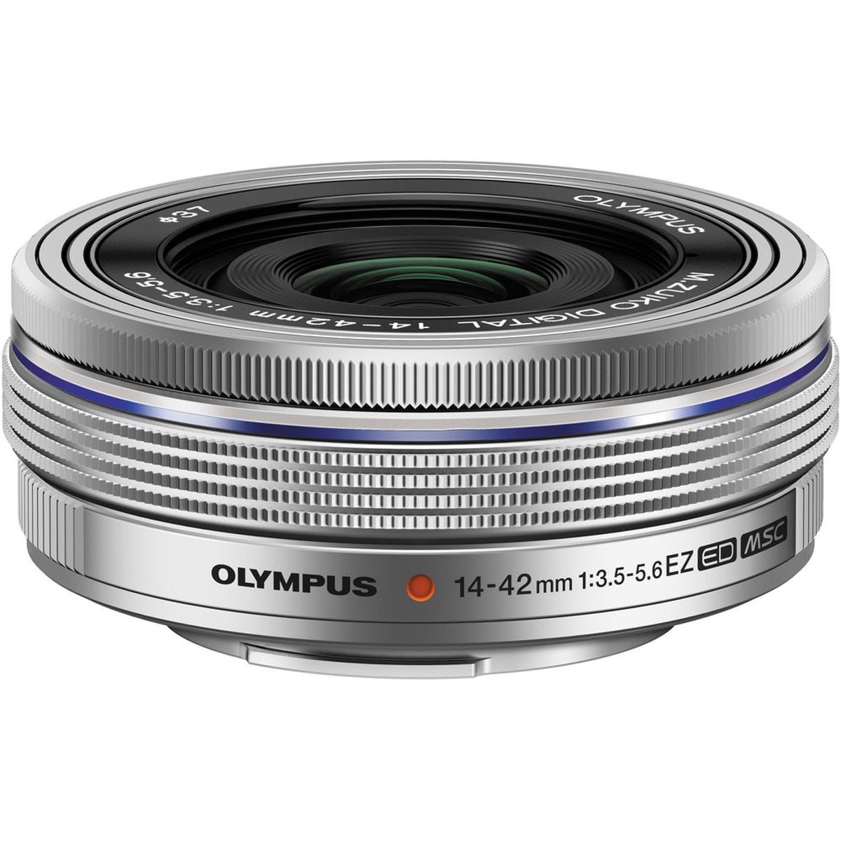 【R2293】 OLYMPUS 14-42 3.5-5.6 EZ ED Olympus M.Zuiko 14-42mm f/3.5-5.6 EZ Camera Lens - Silver