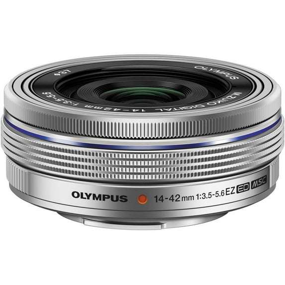 Olympus M.Zuiko Digital ED 14-42mm f/3.5-5.6 EZ Lens - Silver