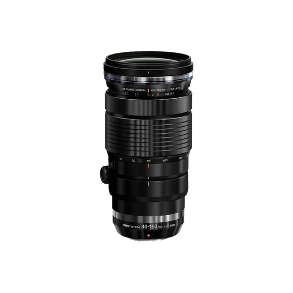 Olympus M.Zuiko ZERO Coating 40-150mm Dual VCM Autofocus Telephoto Zoom Lens, Black