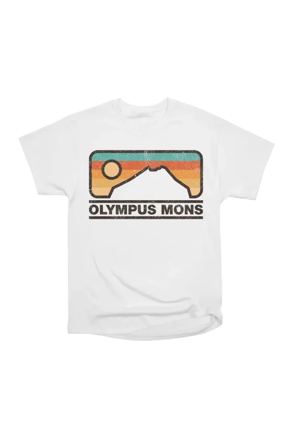 Olympus Mons Mars V2 T-Shirt Tee Gift For Him Merch For Her Apparel For Friend