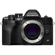 OM Systems Olympus OM-D E-M10 Mark IV 20MP Digital Camera Body; Black V207130BU000