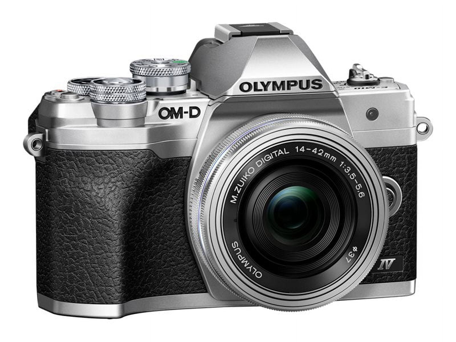 Olympus OM-D E-M10 Mark IV Mirrorless Digital Camera with 14-42mm Lens  (Black) 