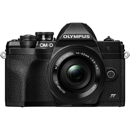 OM Digital Solutions OM-D E-M10 Mark IV 20MP Camera with M.Zuiko ED 14-42mm Lens (V207132BU000)