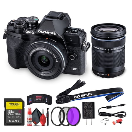 Olympus OM-D E-M10 Mark IV Mirrorless Camera with 14-42mm EZ Lens