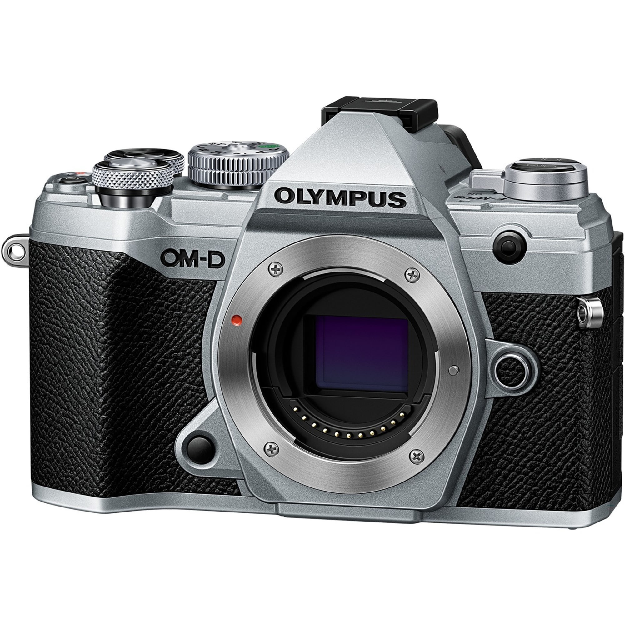 Olympus OM-D E-M5 Mark III - Digital camera - mirrorless - 20.4 MP - Four Thirds - 4K / 24 fps - body only - Wi-Fi, Bluetooth - silver - image 1 of 8