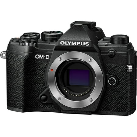 Olympus OM-D E-M5 Mark III Mirrorless Camera with Lens - Black