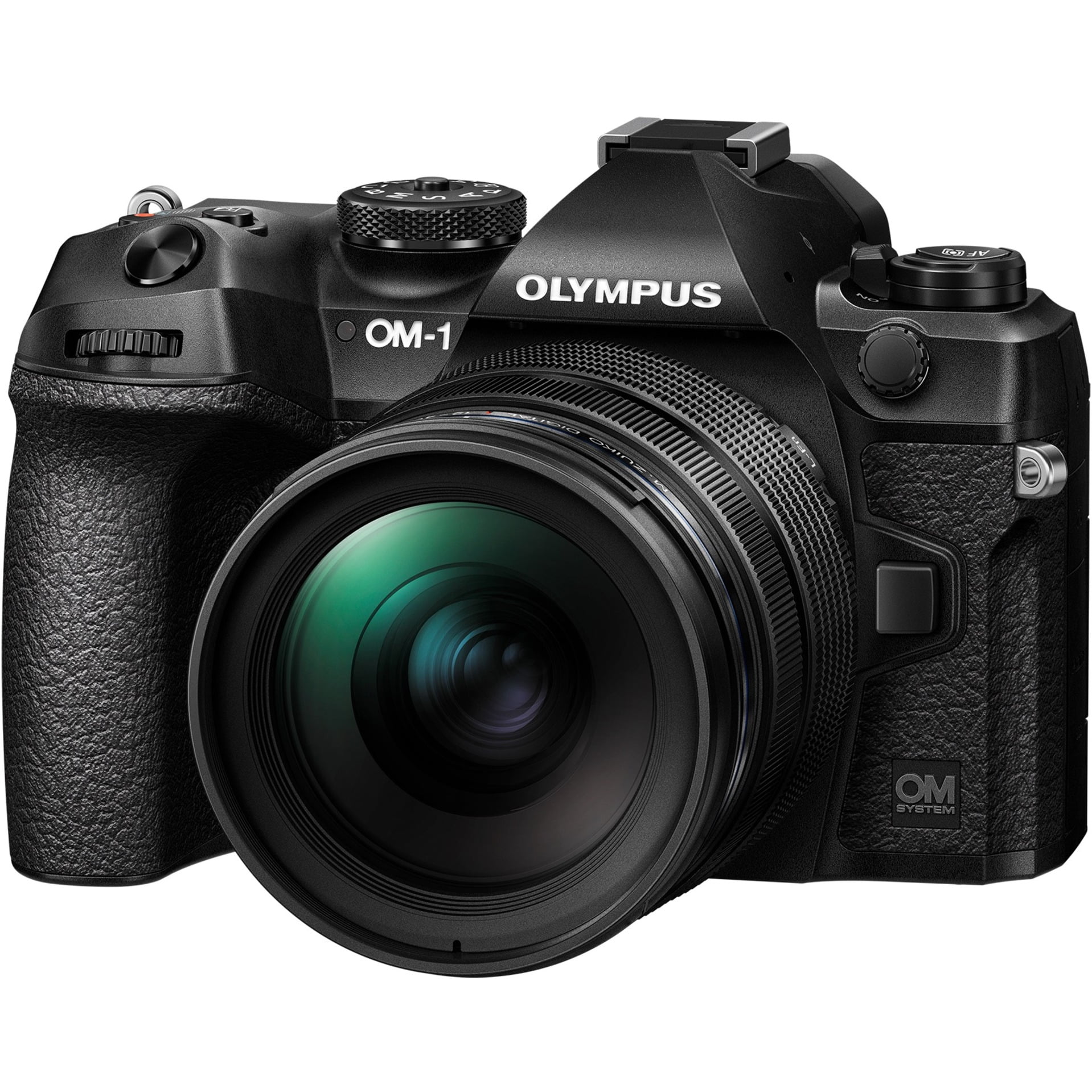 Olympus OM SYSTEM OM-1 20.4 Megapixel Mirrorless Camera with Lens, 0.47,  1.57, Black