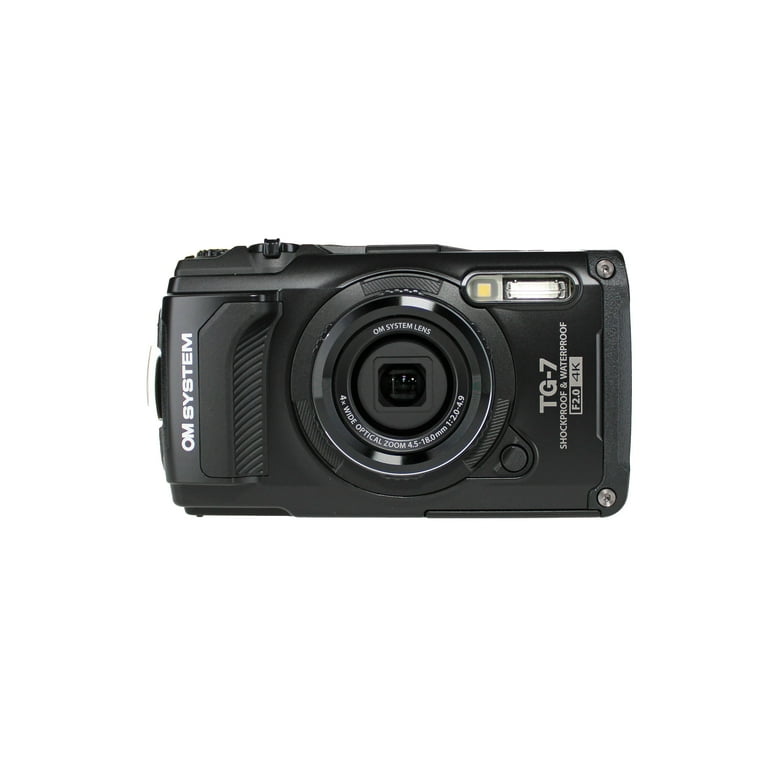 Olympus OM SYSTEM Tough TG-7 Point-and-Shoot Digital Camera