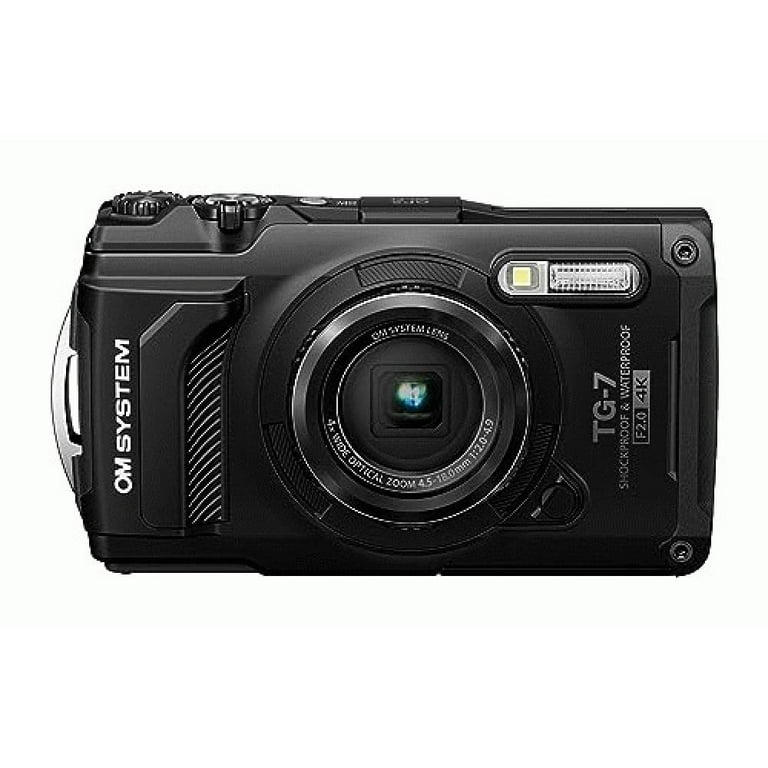 Amazon.com : OM SYSTEM Tough TG-7 Black Underwater Camera
