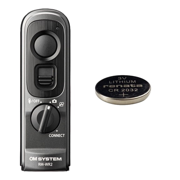 Olympus / OM System RM-WR2 Wireless Remote Control with Extra Battery