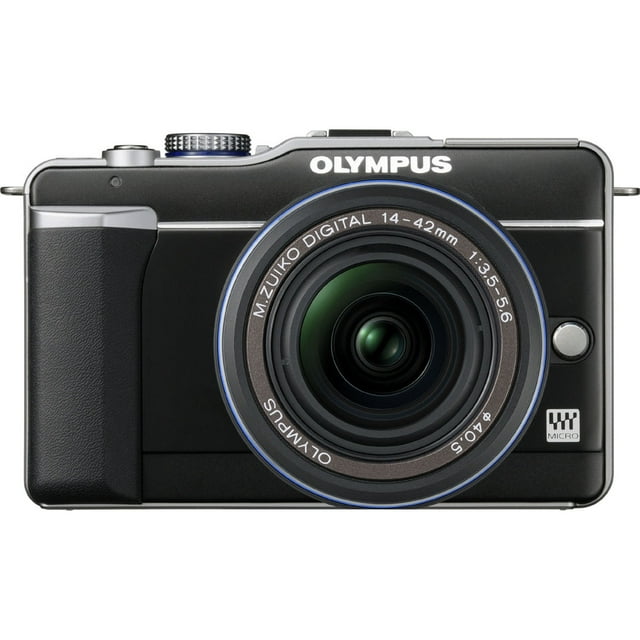 Olympus PEN E-PL1 12.3 Megapixel Mirrorless Camera with Lens, 0.55", 1.65", Black