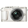 thumbnail image 1 of Olympus PEN E-PL10 16.1 Megapixel Mirrorless Camera with Lens, 14 mm, 42 mm, White, 1 of 4