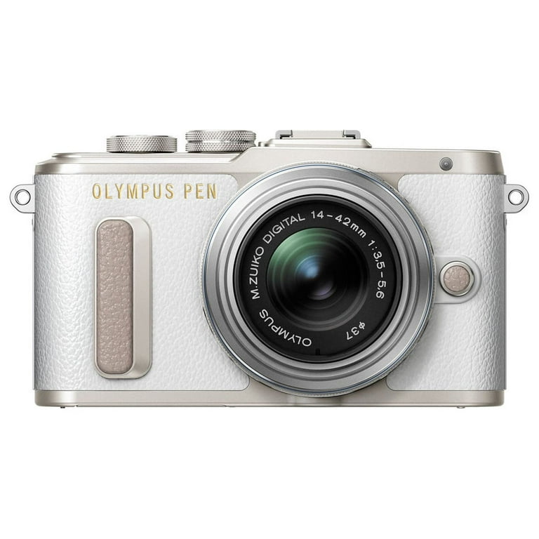 日本人気超絶の Megapixel 16.1 E-PL8 PEN Olympus Camera White Lens, with デジタルカメラ