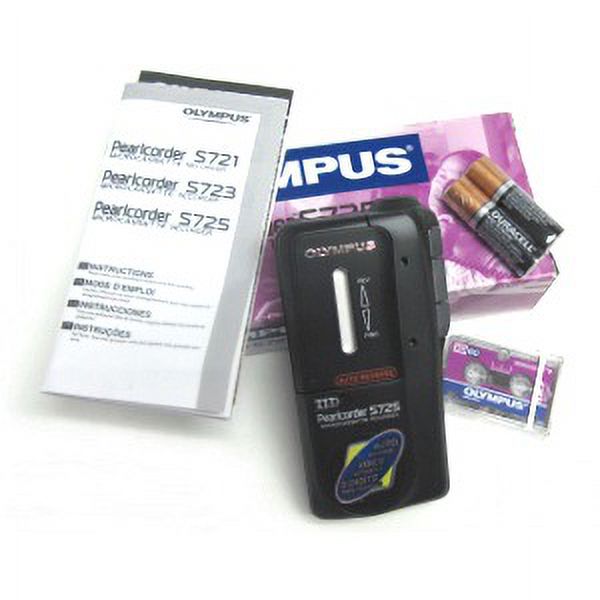 Olympus S725 Pearlcorder Microcassette Recorder