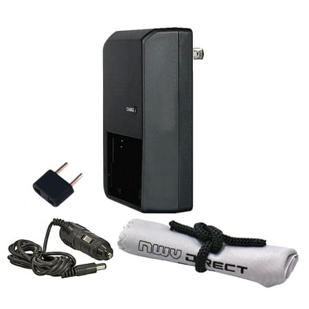 Olympus Stylus TOUGH TG-3 Off Camera 'Intelligent' Rapid Charger + Nwv Direct Microfiber Cleaning Cloth.