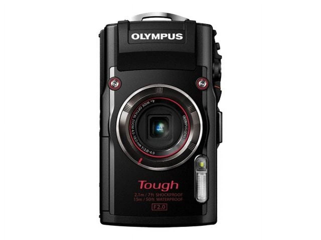 Olympus Stylus Tough TG-4 - Digital camera - compact - 16.0 MP - 1080p - 4x  optical zoom - Wireless LAN - underwater up to 45 ft - black