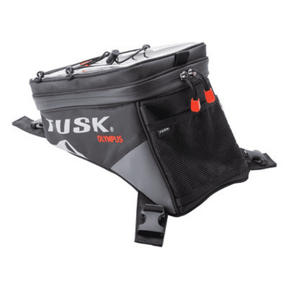 Olympus Tank Bag Large Grey/Black Compatible With Kawasaki KLX250S 2006-2007