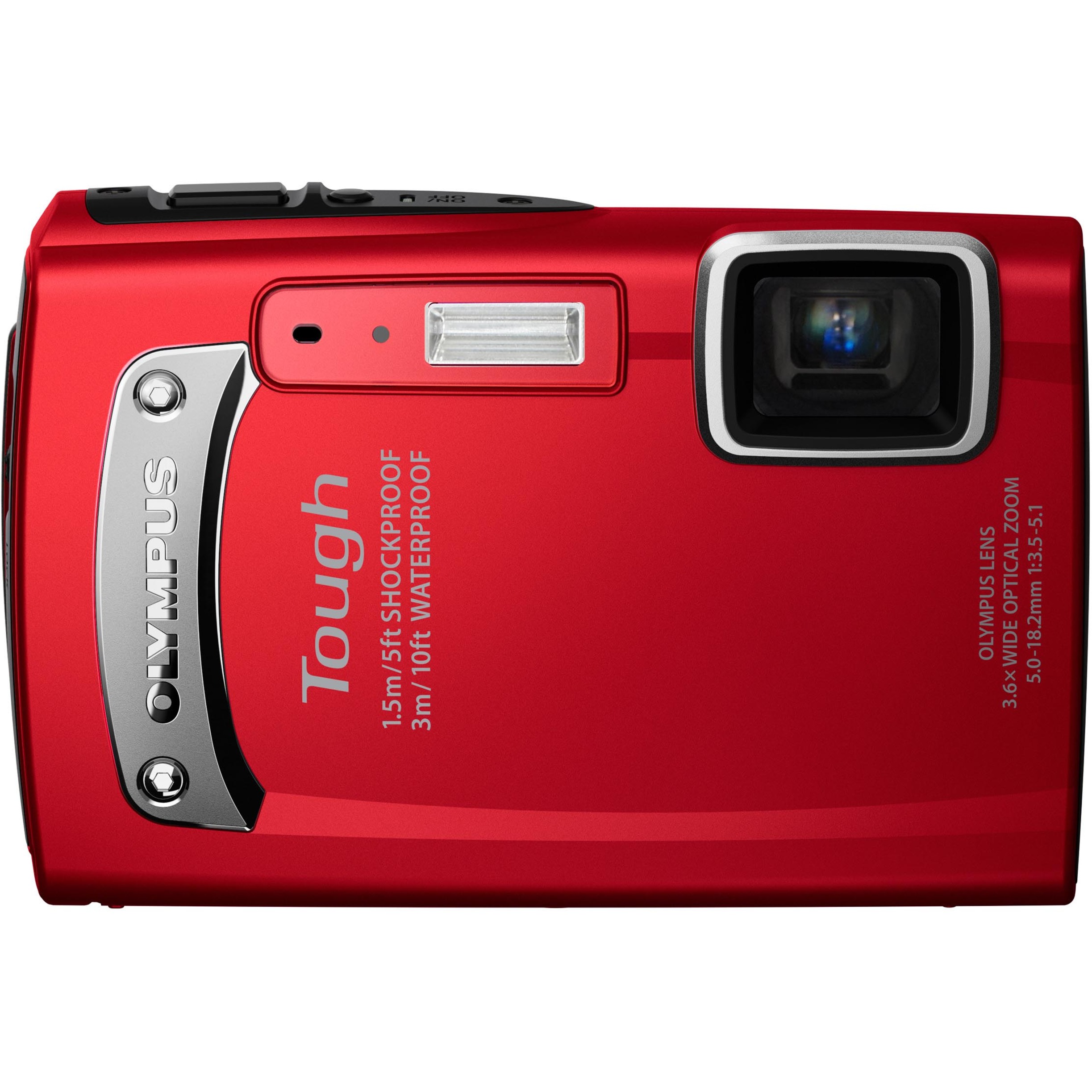 Olympus Tough TG-310 14 Megapixel Compact Camera, Red - image 1 of 4