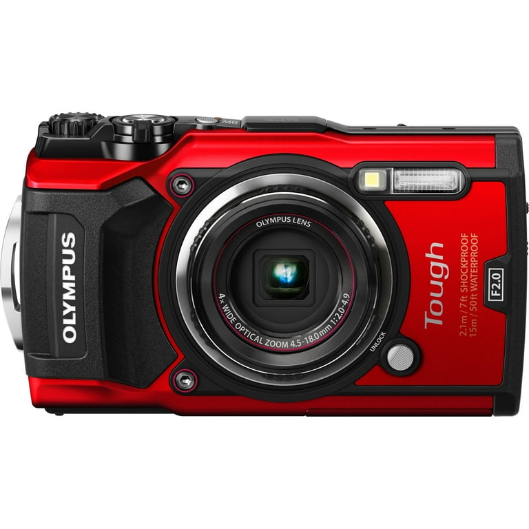 OLYMPUS Tough TG-5レッド　美品 Olympus Tough TG-5 Compact Camera - Red - Walmart.com