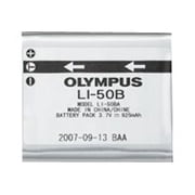 Olympus LI-50B Rechargeable Lithium-Ion Battery - For Camera - Battery Rechargeable - 3.7 V DC - 925 mAh - Lithium Ion Li-Ion