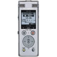 thumbnail image 1 of Olympus Voice Recorder DM-720 with 4GB, Micro SD Slot, USB Charging, Direction PC Connection, Transcription Mode, Silver, 4GB built in memory (985 hours) By Visit the Olympus Store, 1 of 7