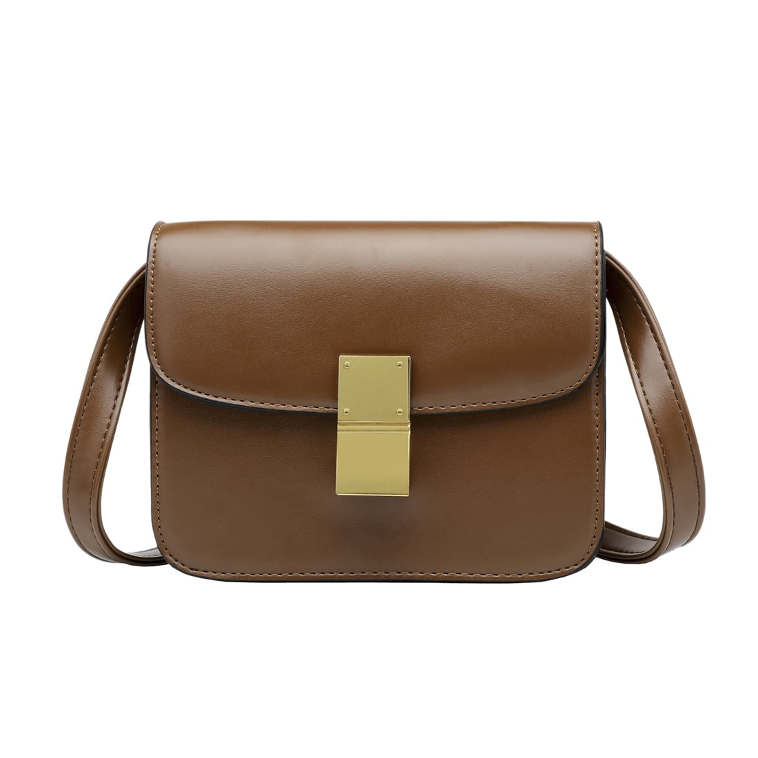 Olyphy Designer Crossbody Purse for Women Classic Box Flap Bag Leather