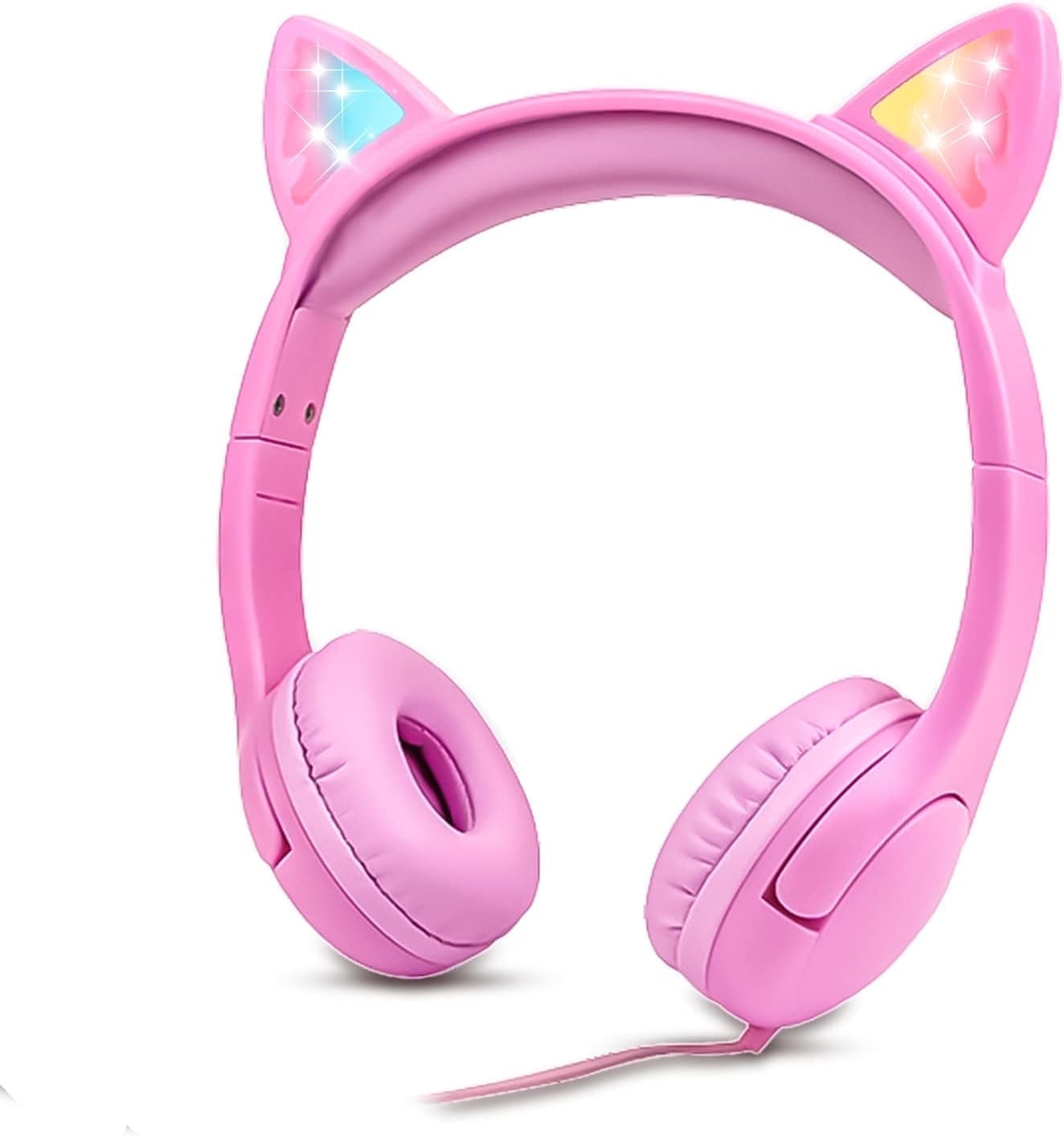 iClever Casque Audio Enfants, Volume Sécurisé Limité 85 DB – Casque